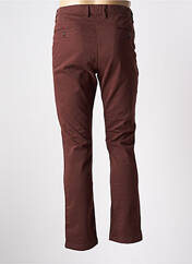 Pantalon chino marron INDIVIDUAL pour homme seconde vue