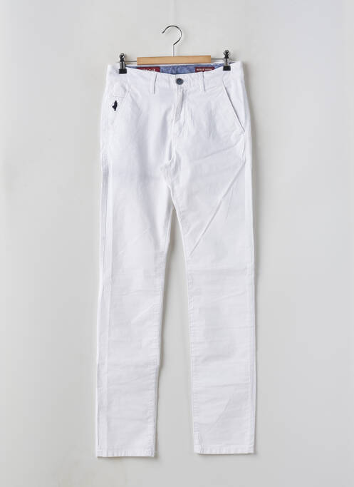 Pantalon chino blanc MCS pour homme