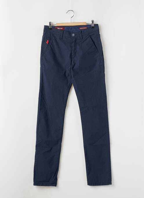 Pantalon chino bleu MCS pour homme