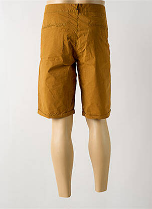 Bermuda coupe droite marron MCS homme