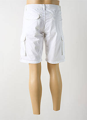 Bermuda coupe droite blanc 40WEFT homme