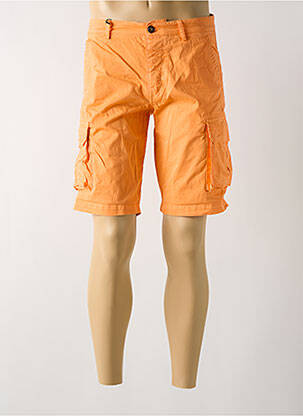 Bermuda coupe droite orange 40WEFT homme