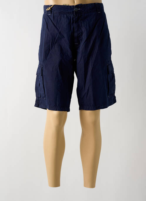 Bermuda bleu MCS pour homme