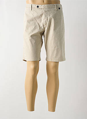 Bermuda coupe droite beige AT.P.CO homme