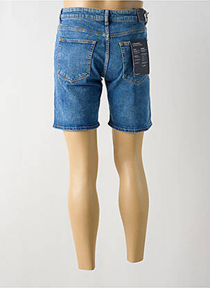 Bermuda tissage denim bleu KNOWLEDGE COTTON APPAREL homme