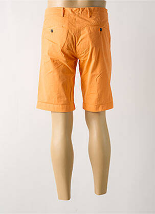 Bermuda coupe droite orange 40WEFT homme