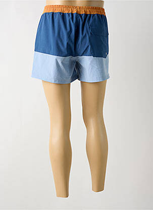 Short de bain imprimé fantaisie bleu KNOWLEDGE COTTON APPAREL homme