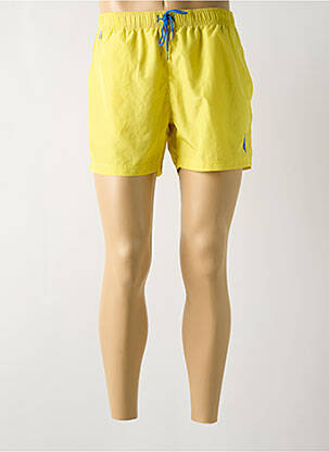 Short de bain fond doublé jaune U.S. POLO ASSN homme