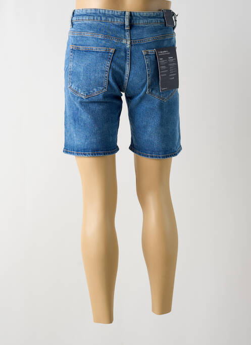 Bermuda bleu KNOWLEDGE COTTON APPAREL pour homme