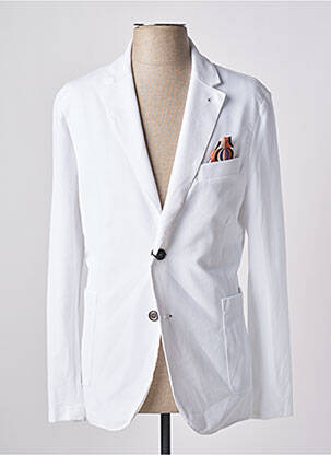 Blazer poches blanc BY CHARLIE B homme