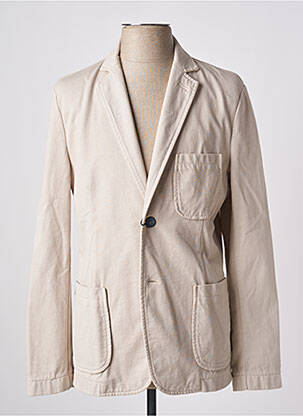 Blazer poches beige DISTRETTO 12 homme
