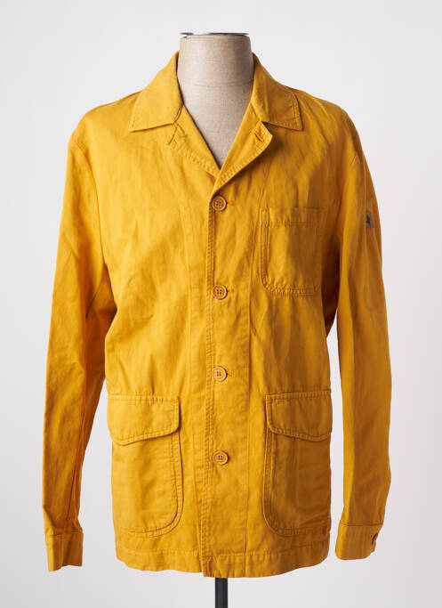 Veste casual jaune MCS pour homme