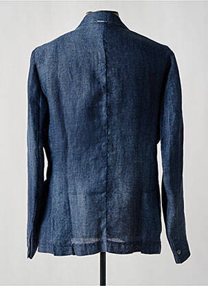 Blazer tissage chiné bleu BY CHARLIE B homme