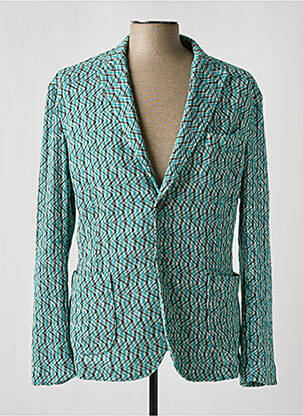 Blazer coupe cintrée bleu BY CHARLIE B homme