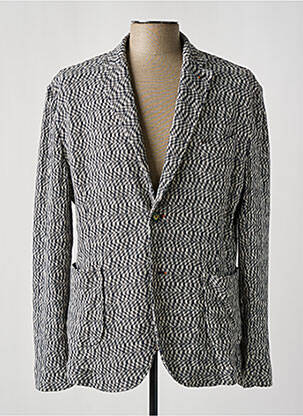 Blazer coupe cintrée gris BY CHARLIE B homme