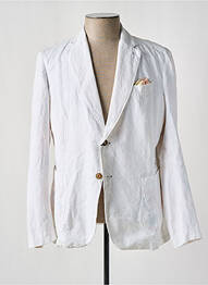 Blazer coupe cintrée blanc BY CHARLIE B homme