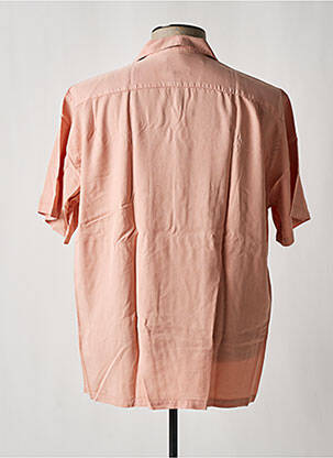Chemise manches courtes col tailleur rose BY CHARLIE B homme