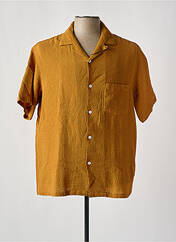 Chemise manches courtes jaune BY CHARLIE B pour homme seconde vue