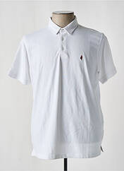 Polo blanc MCS pour homme seconde vue