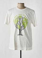 T-shirt beige HIDEOUT pour homme seconde vue
