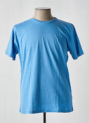 T-shirt bleu KNOWLEDGE COTTON APPAREL pour homme seconde vue