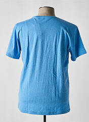 T-shirt bleu KNOWLEDGE COTTON APPAREL pour homme seconde vue