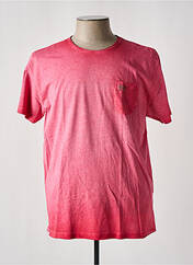 T-shirt rouge MCS pour homme seconde vue