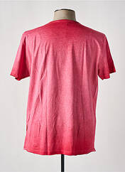 T-shirt rouge MCS pour homme seconde vue