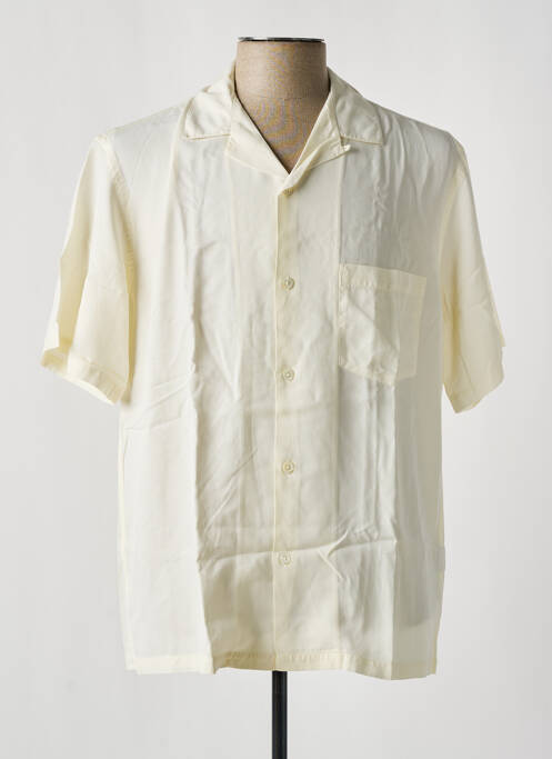 Chemise manches courtes jaune BY CHARLIE B pour homme