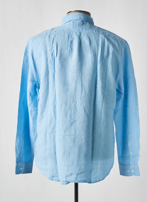 Chemise manches longues bleu BY CHARLIE B pour homme