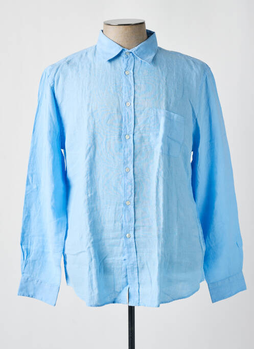 Chemise manches longues bleu BY CHARLIE B pour homme