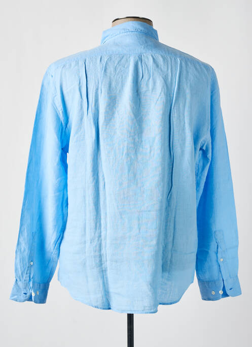 Chemise manches longues bleu BY CHARLIE B pour homme