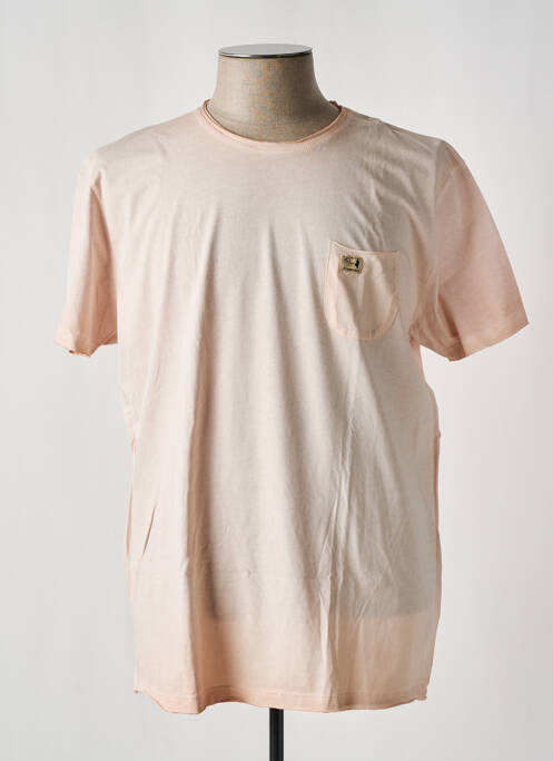 T-shirt rose MCS pour homme