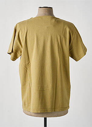 T-shirt stretch manches courtes vert BY CHARLIE B homme