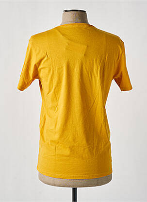 T-shirt coupe cintrée manches courtes jaune BY CHARLIE B homme