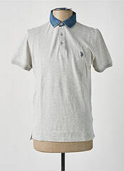 Polo gris U.S. POLO ASSN pour homme seconde vue