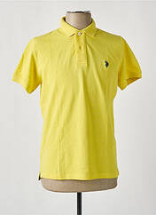 Polo jaune U.S. POLO ASSN pour homme seconde vue