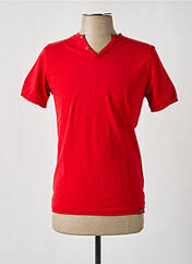 T-shirt rouge MCS pour homme seconde vue