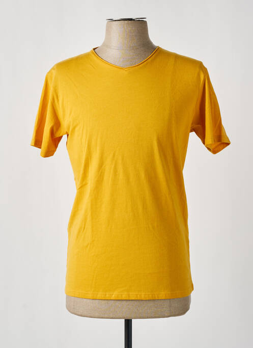 T-shirt coupe cintrée manches courtes jaune BY CHARLIE B homme