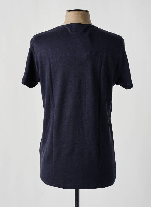 T-shirt bleu MCS pour homme