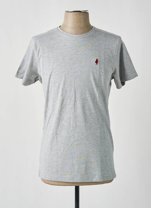 T-shirt gris MCS pour homme