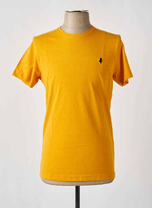 T-shirt jaune MCS pour homme