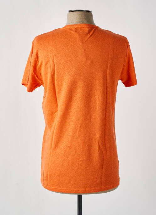T-shirt orange MCS pour homme