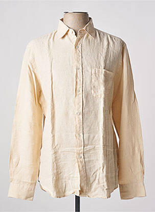 Chemise manches longues manches longues beige BY CHARLIE B homme