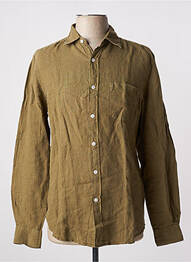 Chemise manches longues poches vert BY CHARLIE B homme