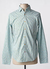 Chemise manches longues bleu BY CHARLIE B pour homme seconde vue