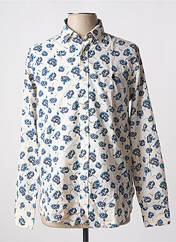 Chemise manches longues bleu MCS pour homme seconde vue