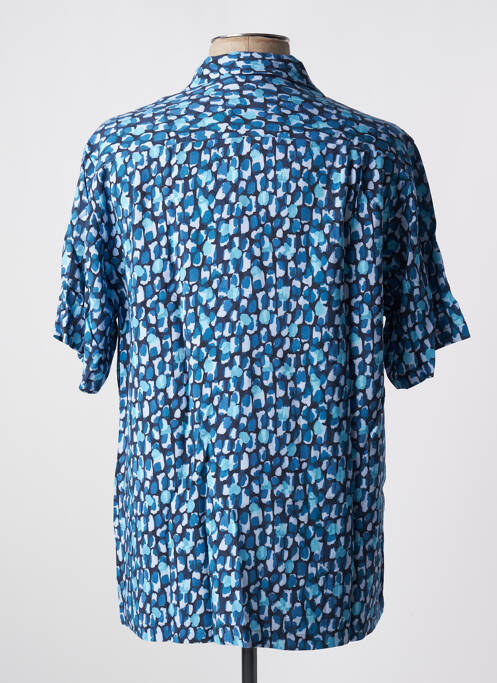 Chemise manches courtes poches bleu BY CHARLIE B homme