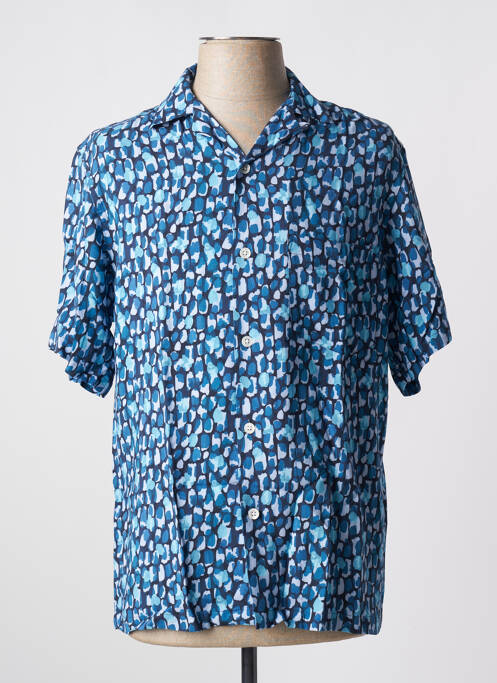 Chemise manches courtes bleu BY CHARLIE B pour homme