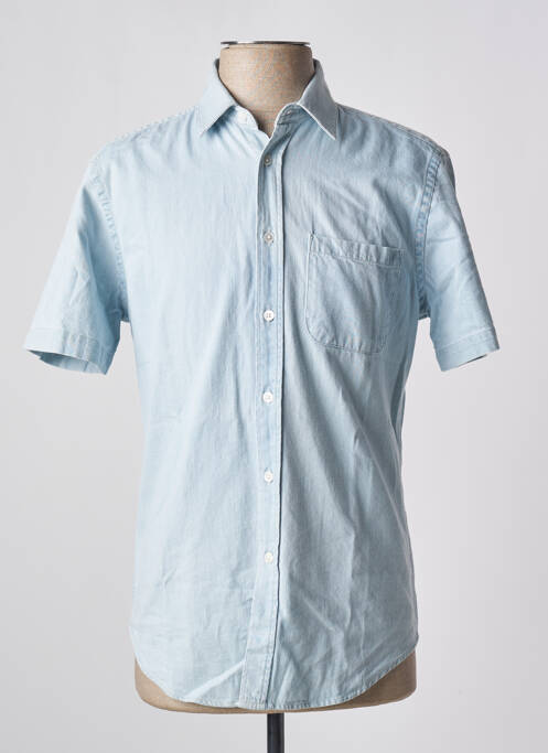 Chemise manches courtes bleu BY CHARLIE B pour homme